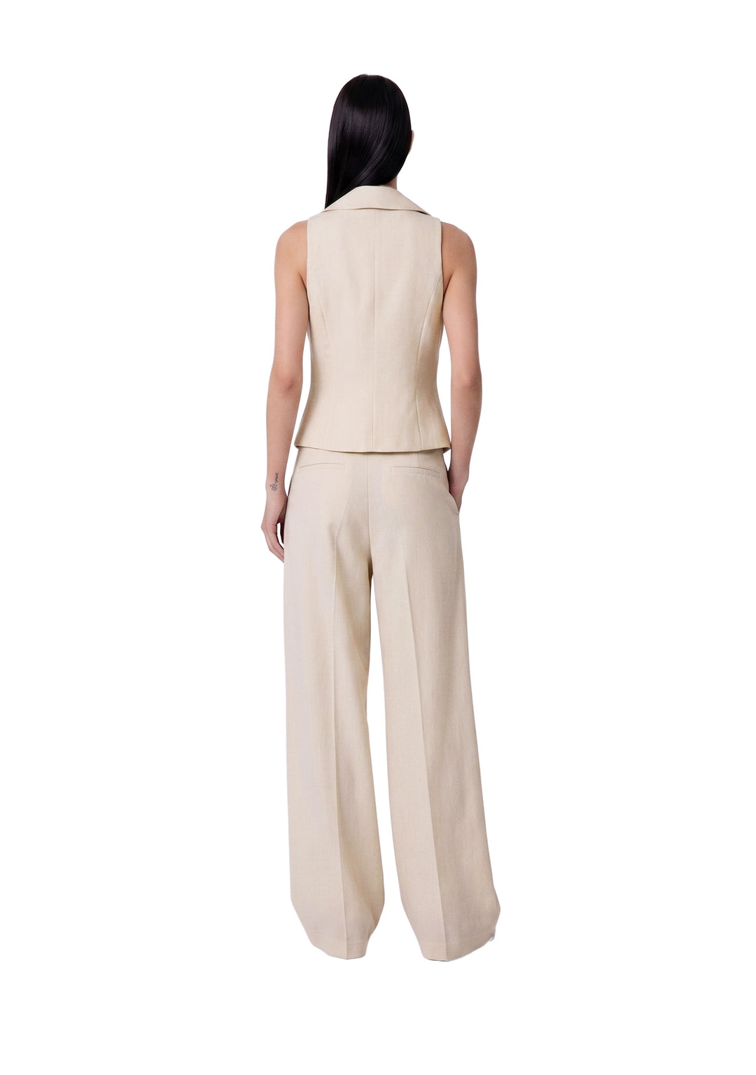 GILET DONNA Beige Hinnominate