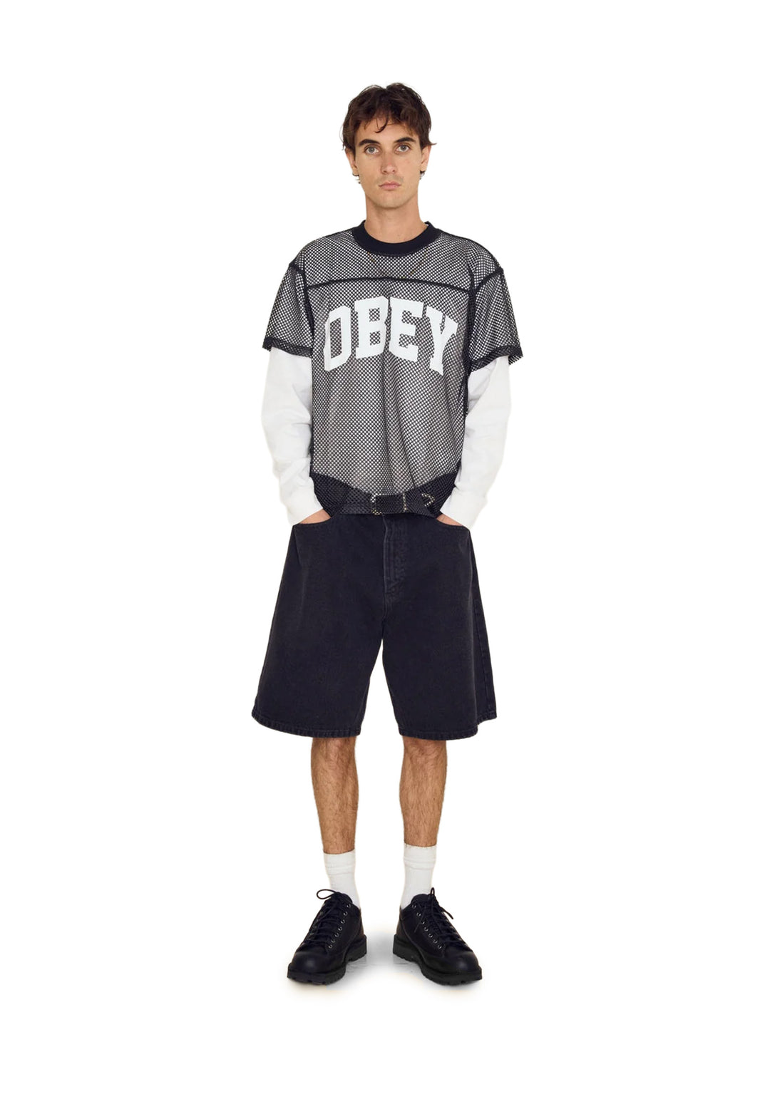 MAGLIA UOMO Nero Obey