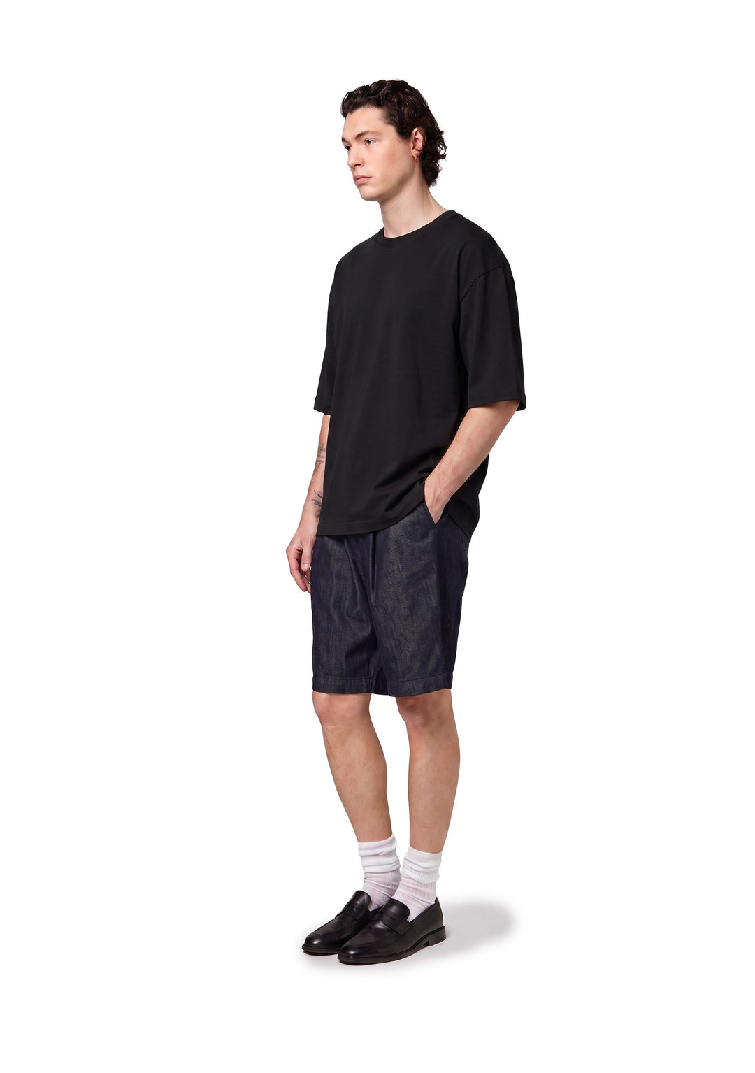 T-SHIRT UOMO Nero Alpha Studio