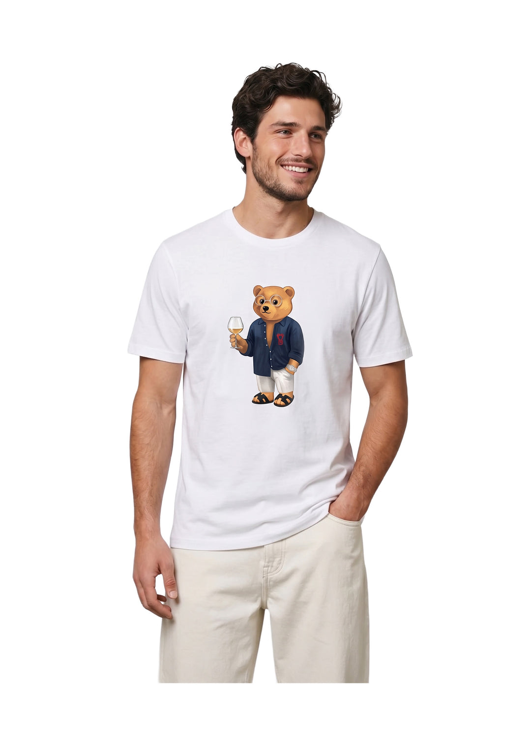 T-SHIRT UOMO Bianco Baron Filou