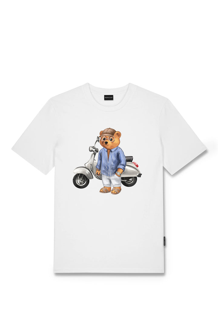 T-SHIRT UOMO Bianco Baron Filou