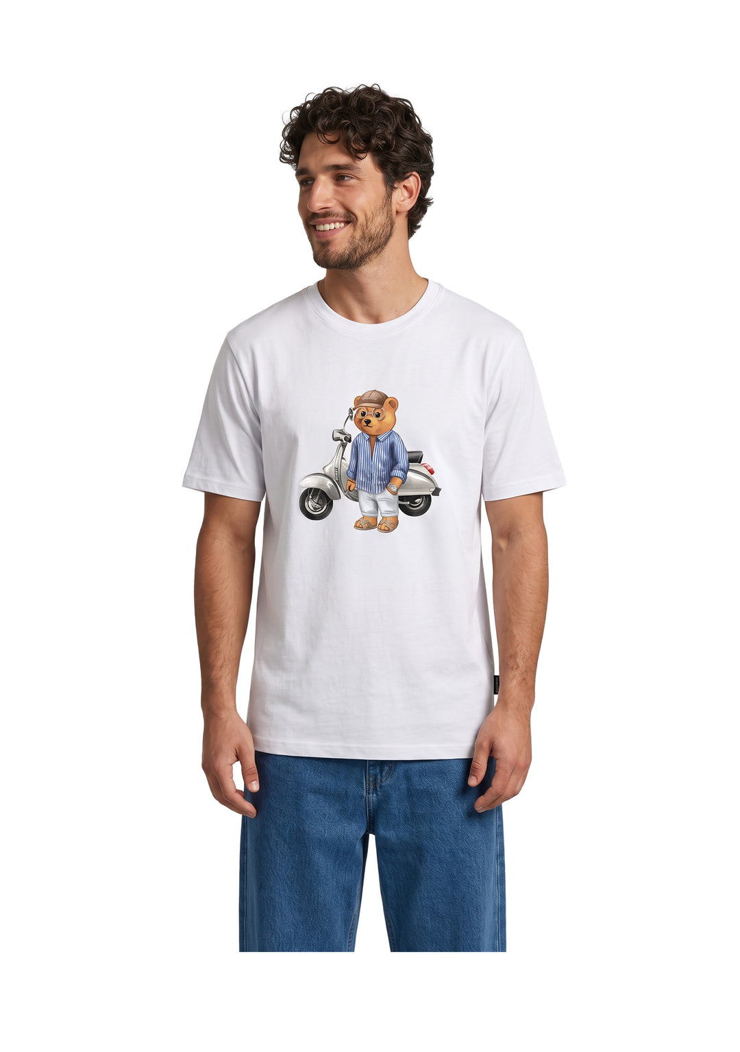 T-SHIRT UOMO Bianco Baron Filou