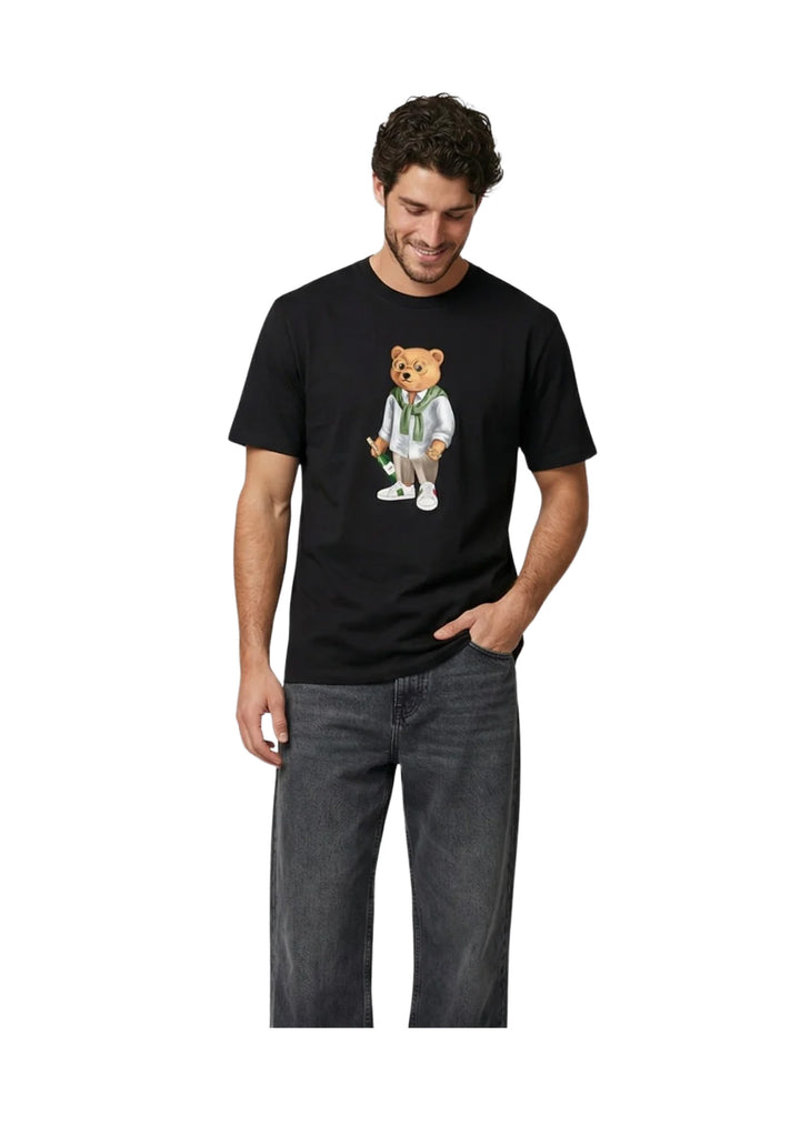 T-SHIRT UOMO Nero Baron Filou
