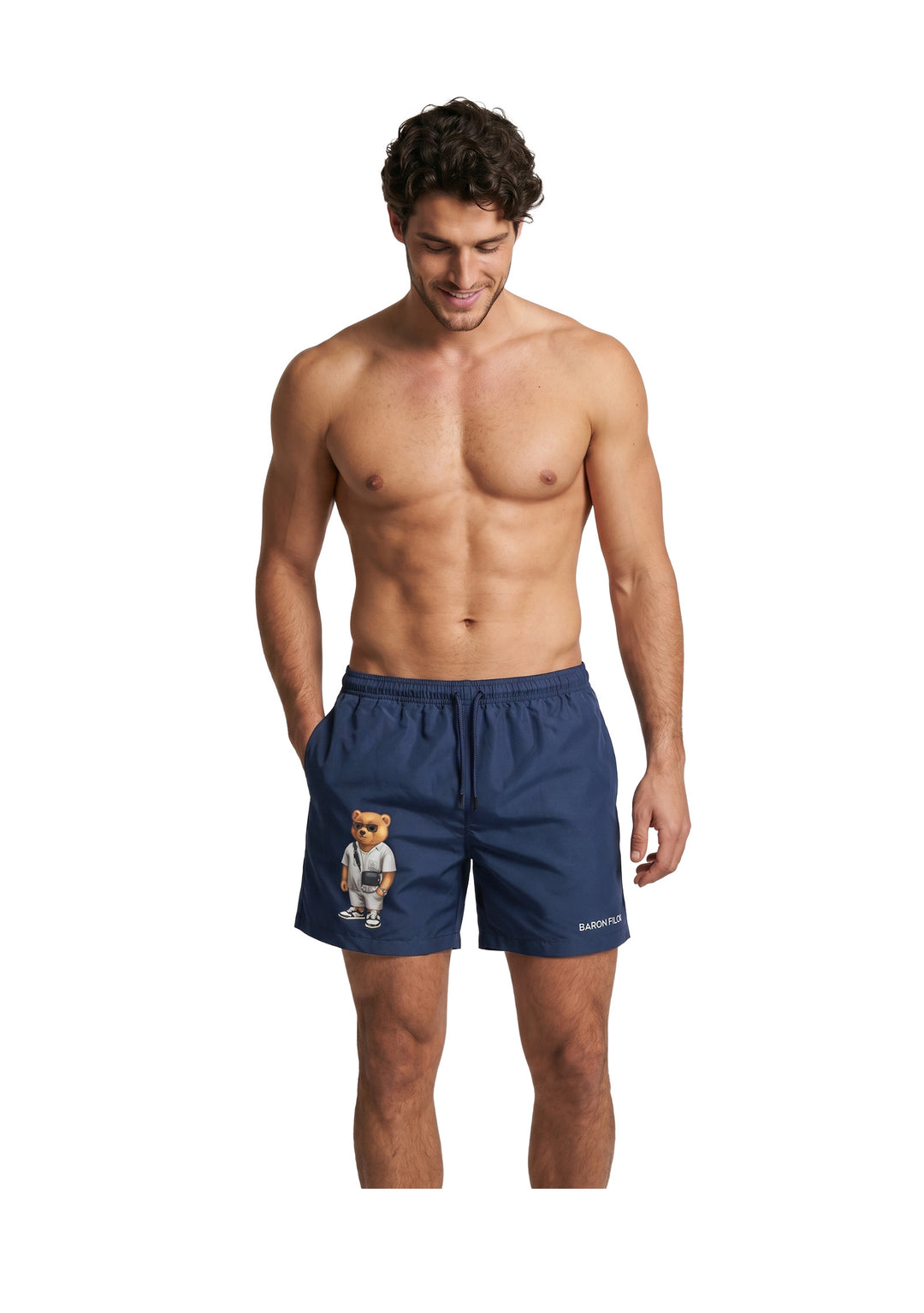 COSTUME SHORTS Blu Baron Filou