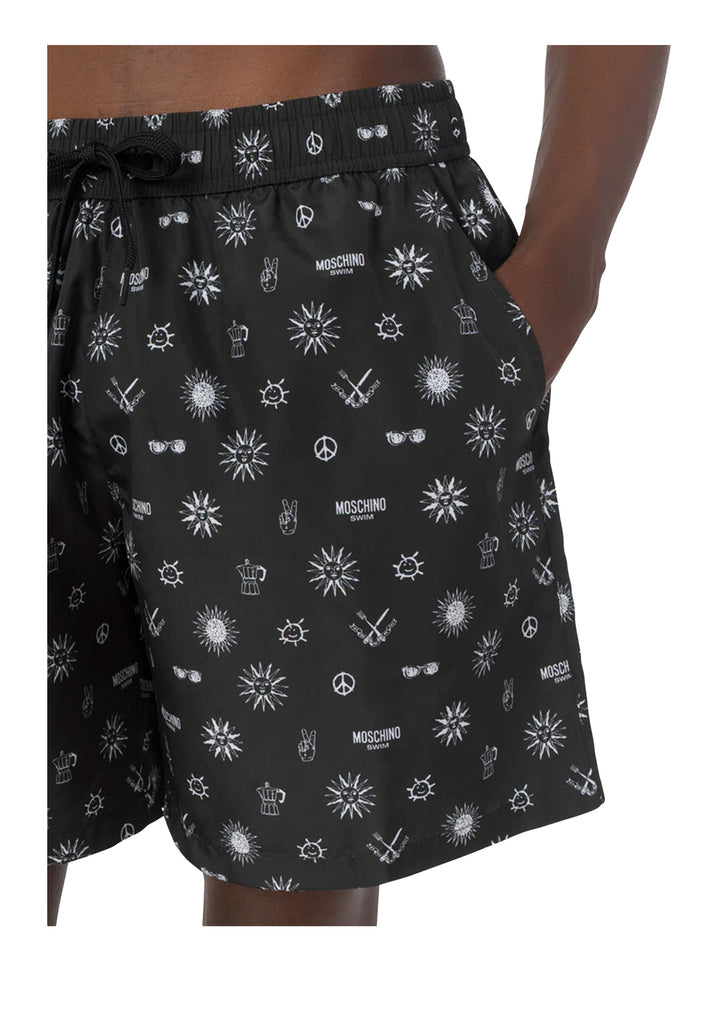 COSTUME BOXER Nero Moschino