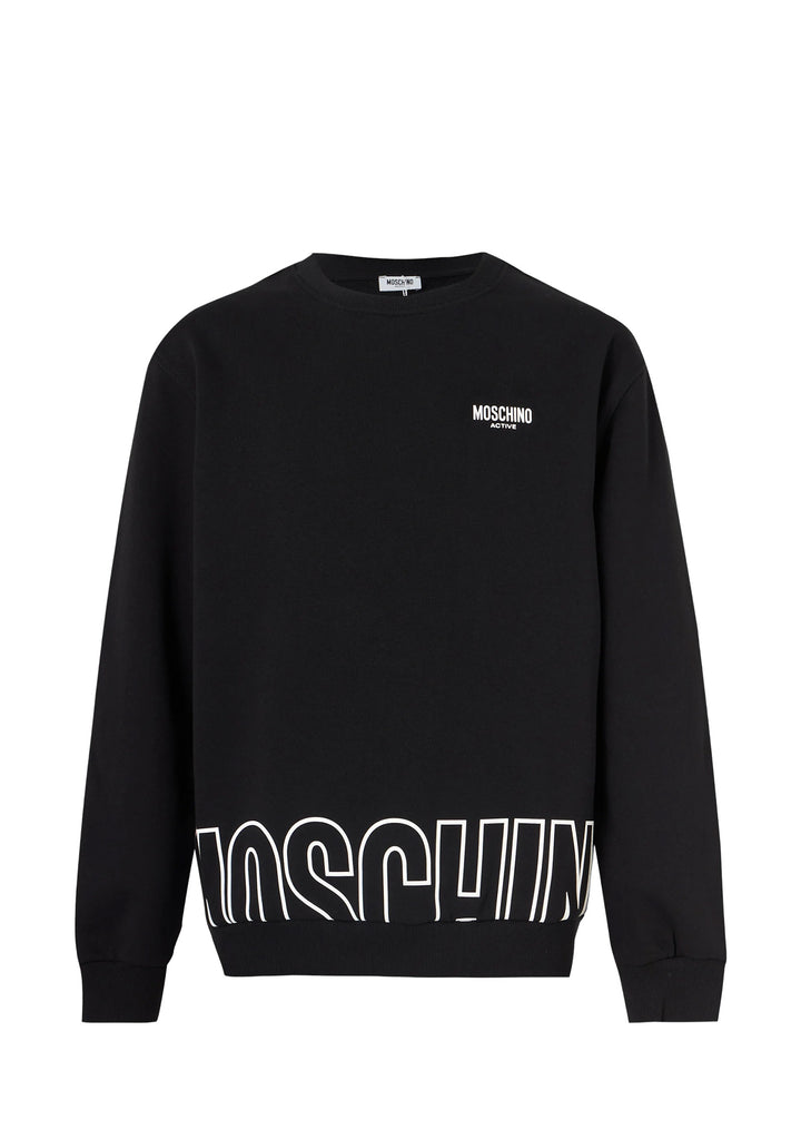 FELPA UOMO Nero Moschino
