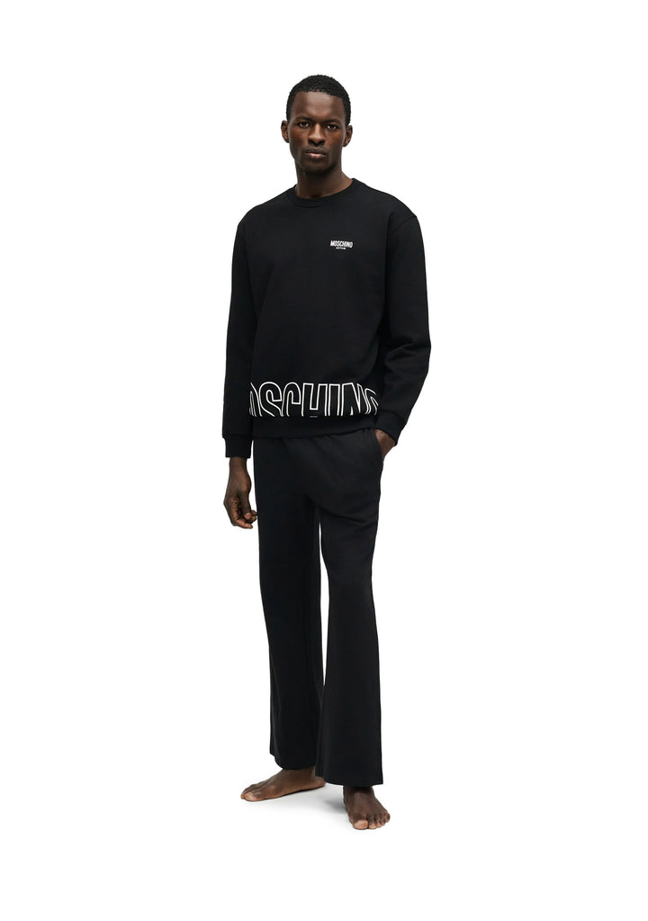 FELPA UOMO Nero Moschino