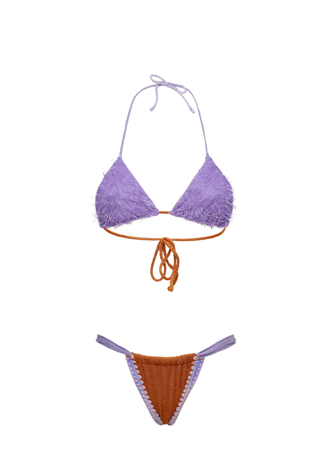 BIKINI TRIANGOLO Arancio Effek