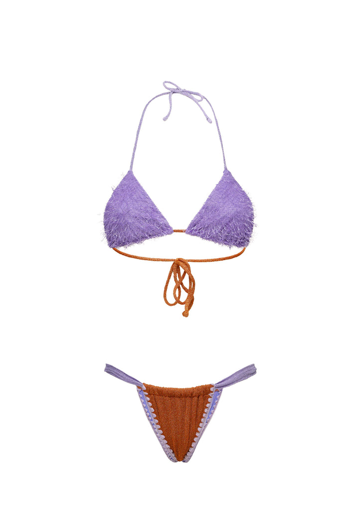 BIKINI TRIANGOLO Arancio Effek
