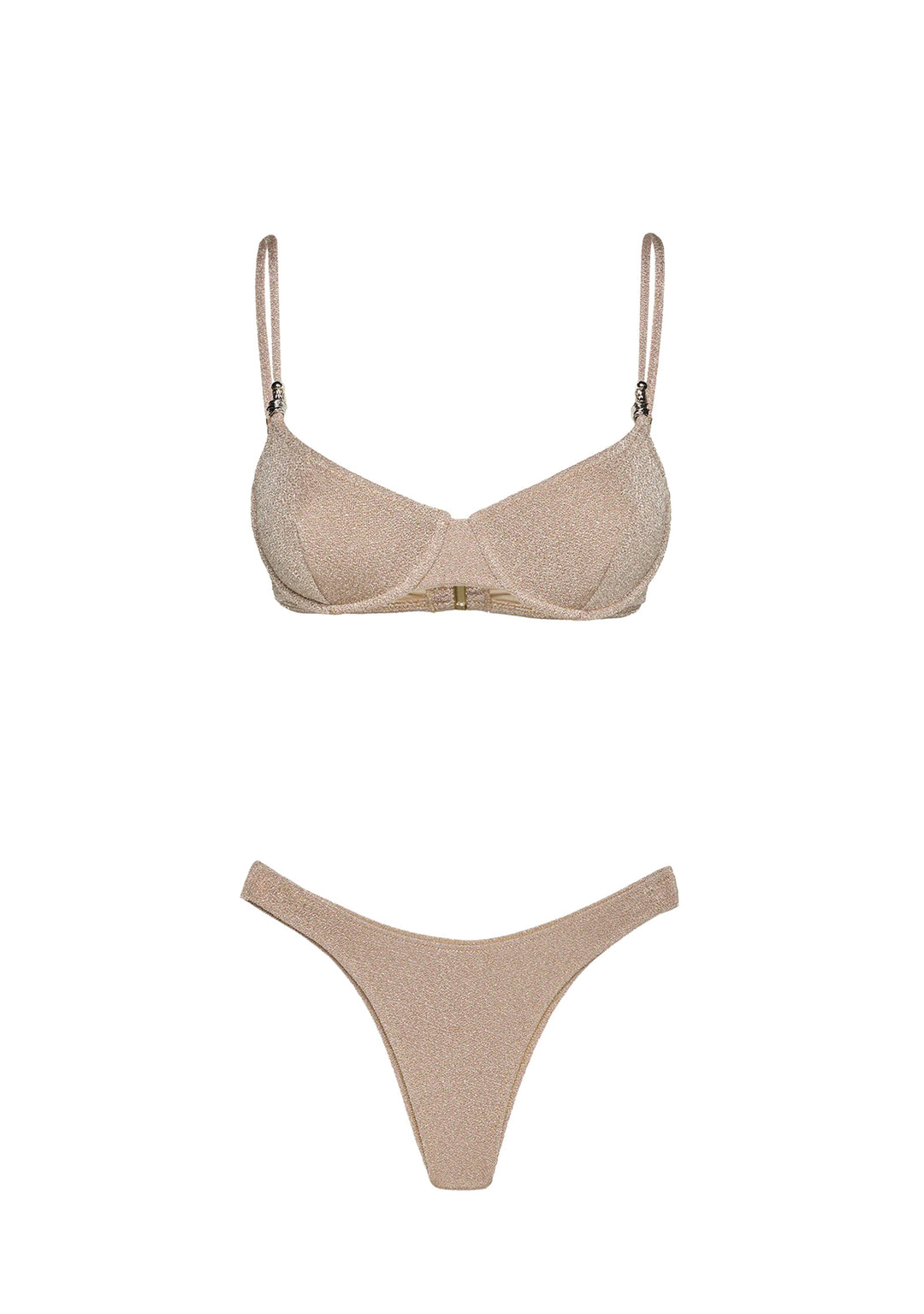 BIKINI REGGISENO Oro Effek