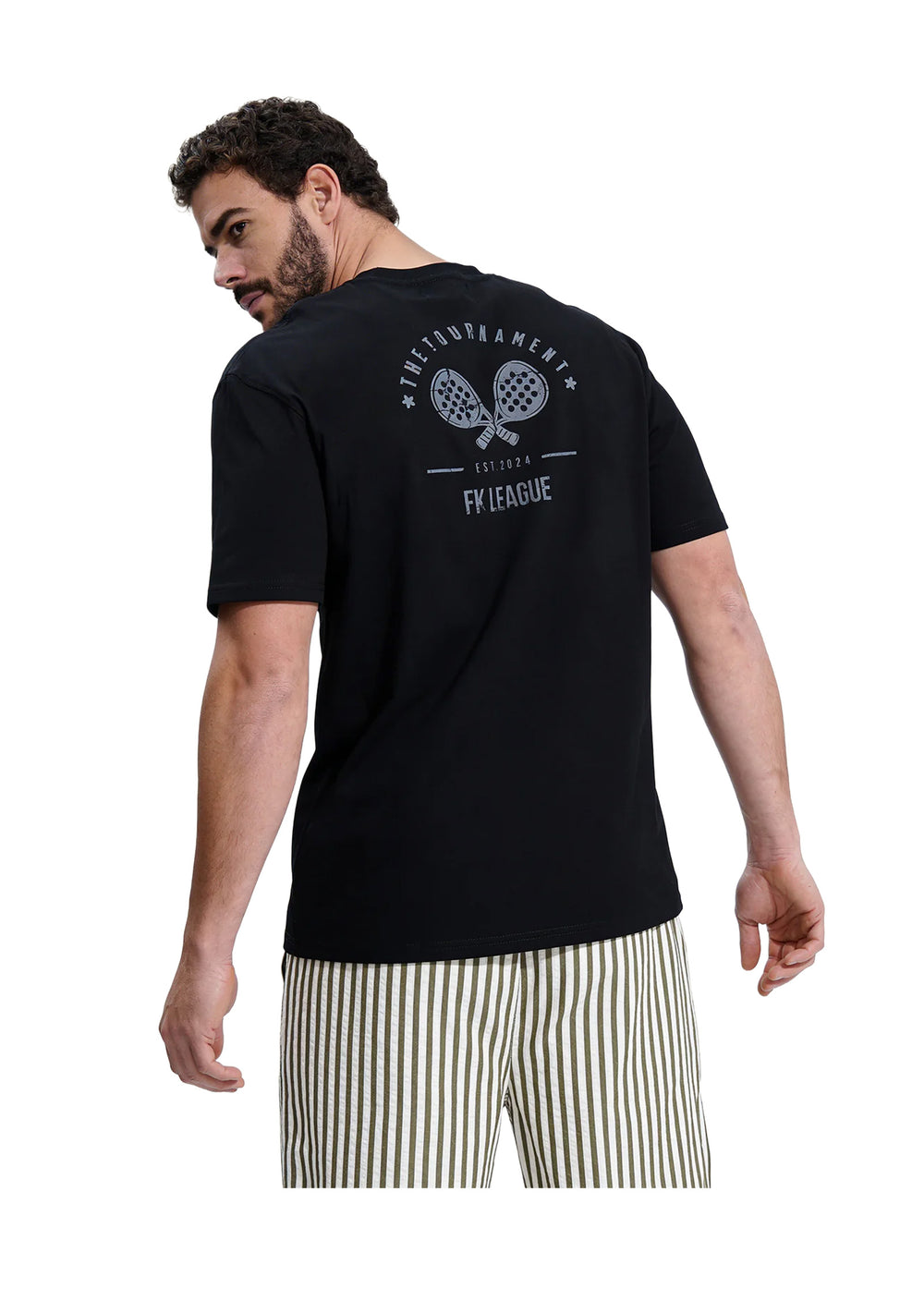 T-SHIRT UOMO Nero Effek