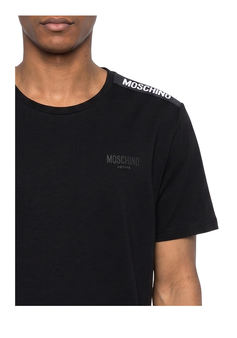 T-SHIRT UOMO Nero Moschino