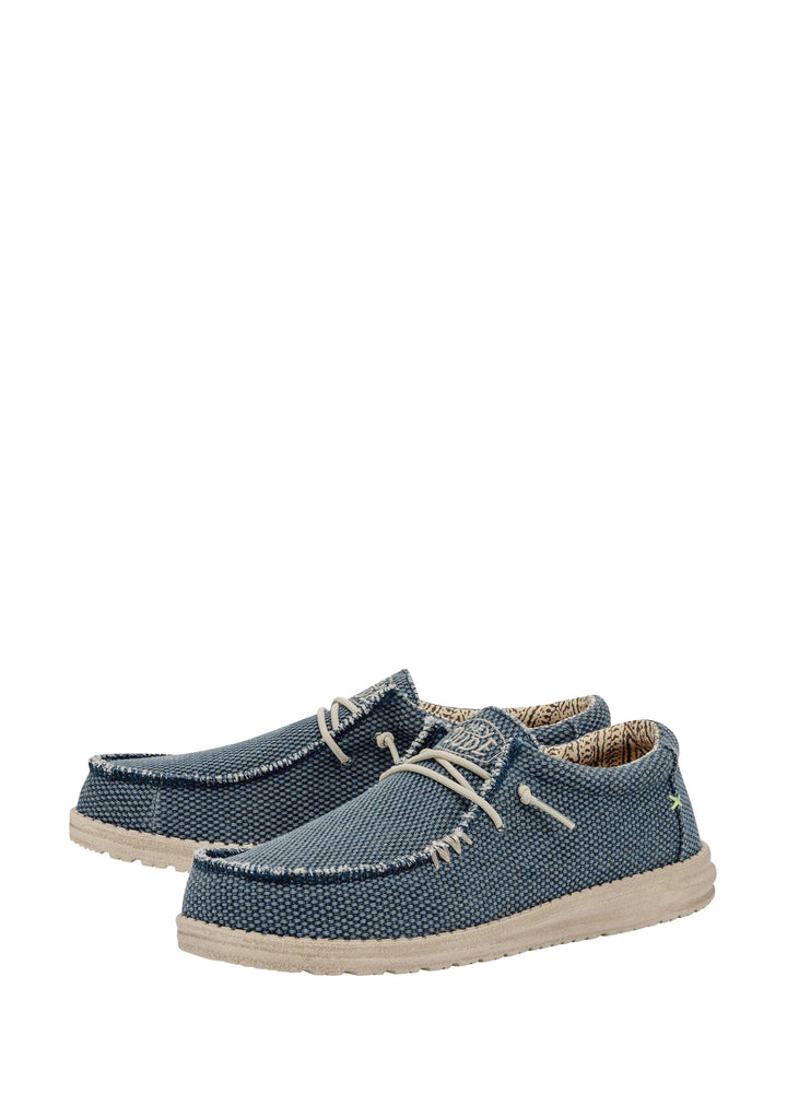 MOCASSINO UOMO Blu Hey Dude