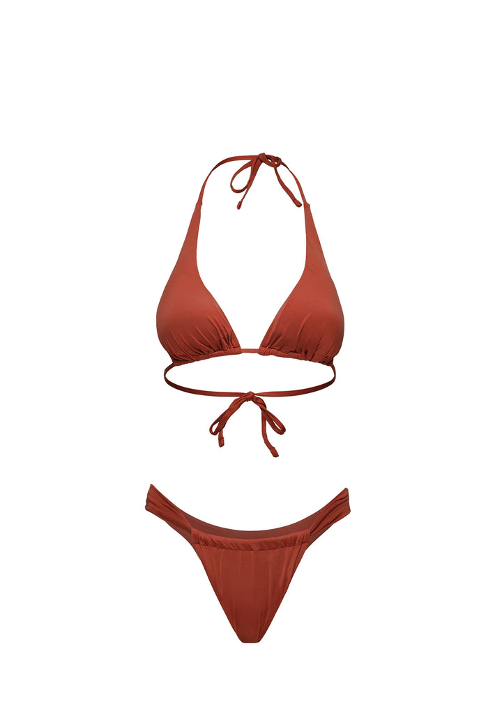BIKINI TRIANGOLO Rosso Me Fui