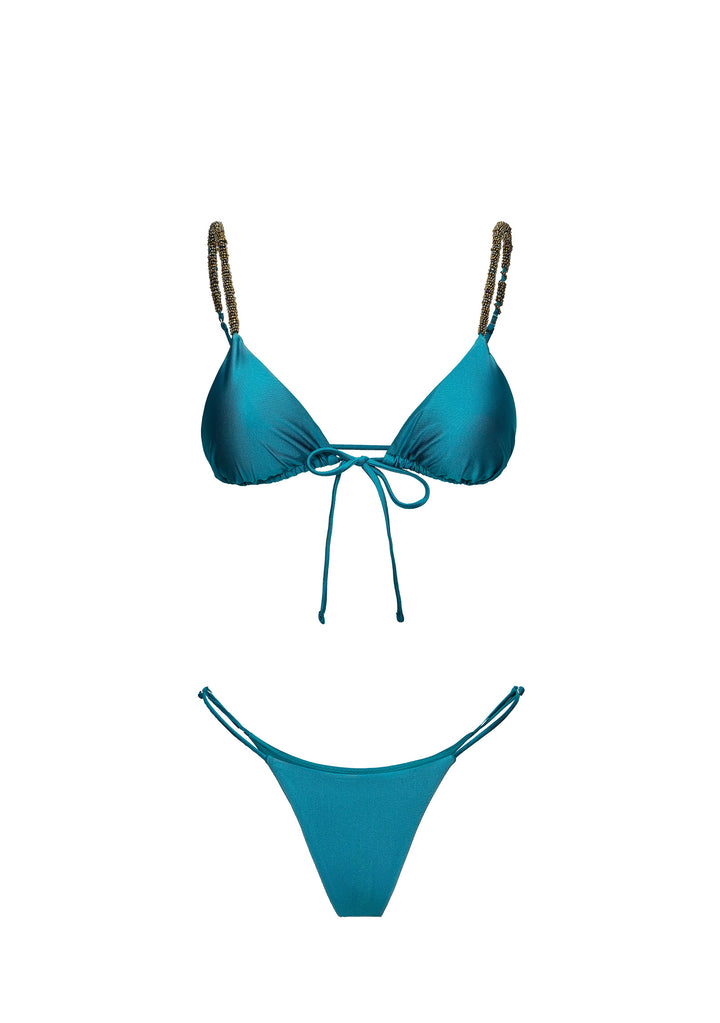 BIKINI TRIANGOLO Petrolio Me Fui
