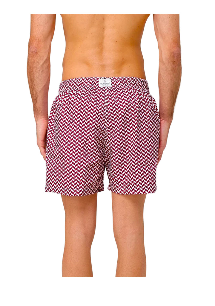 COSTUME SHORTS Bordeaux Don Pepè