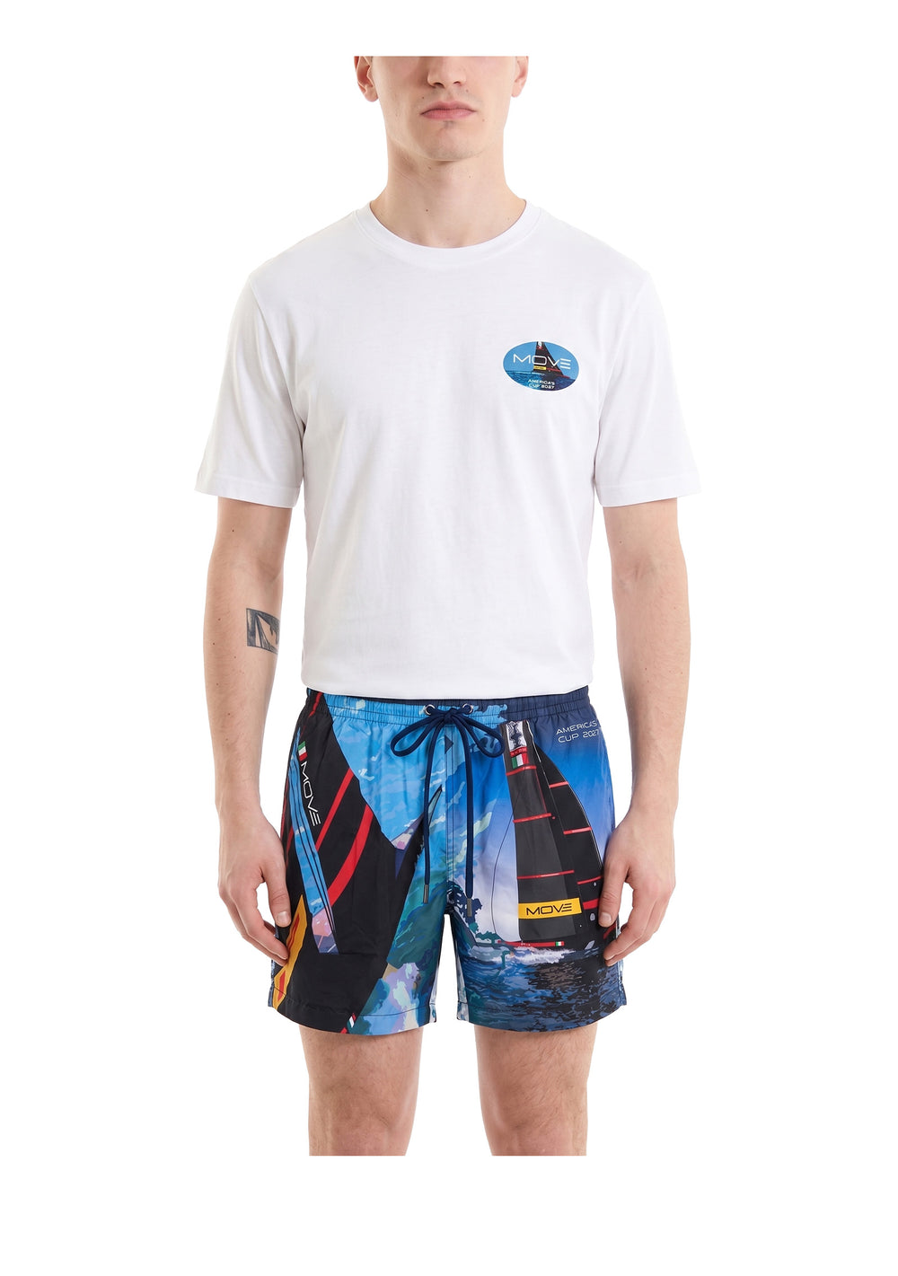 T-SHIRT UOMO Bianco Move