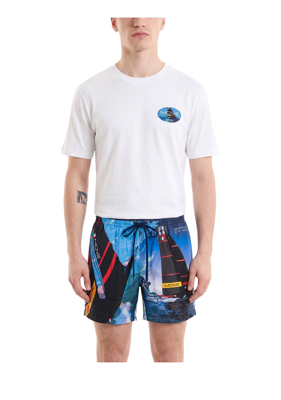 T-SHIRT UOMO Bianco Move