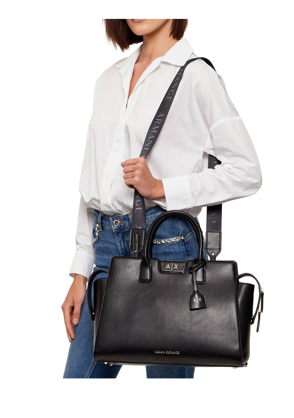 BORSA Nero Armani Exchange