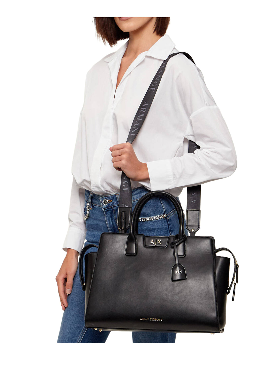 BORSA Nero Armani Exchange