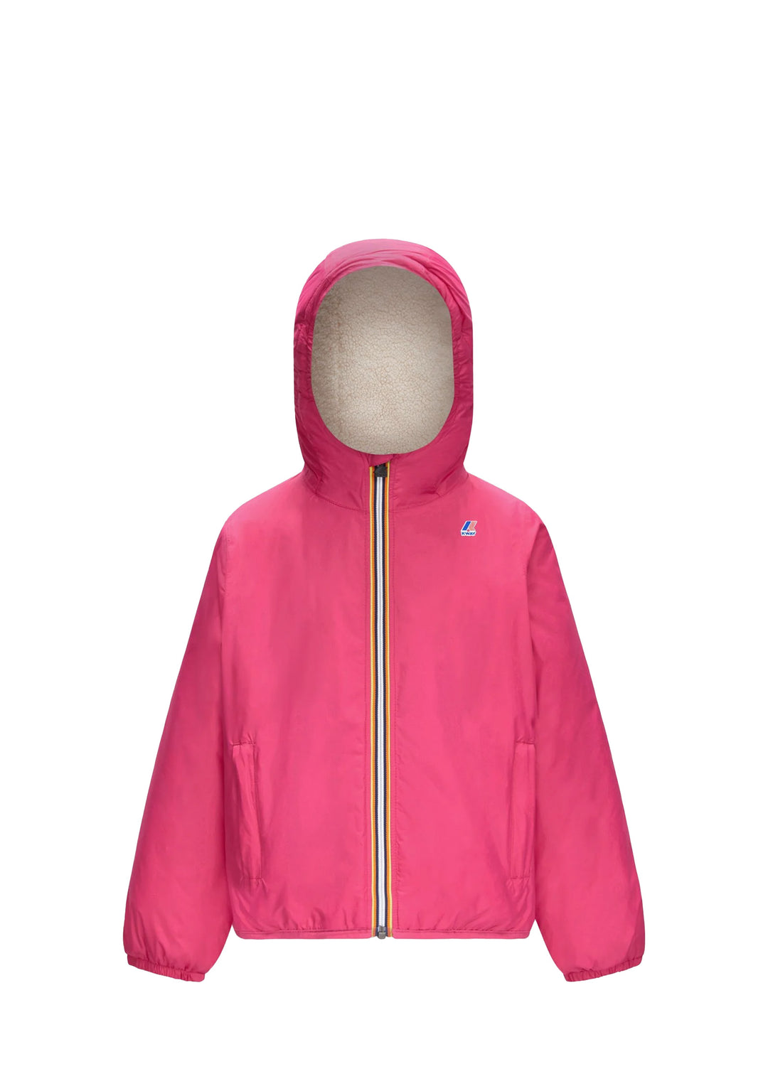 GIACCA JUNIOR Fuxia K-way