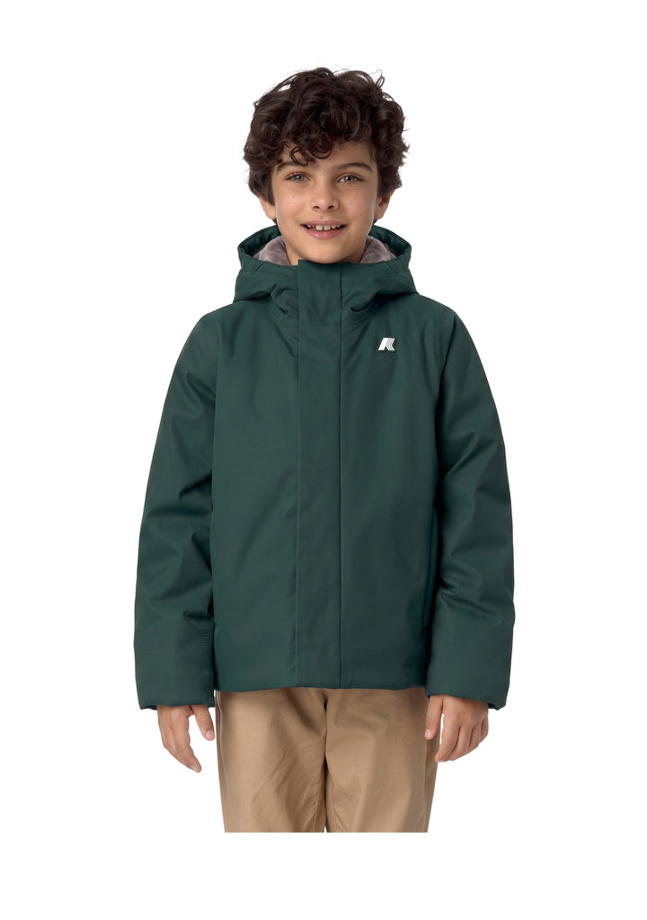 GIACCA JUNIOR Green K-way