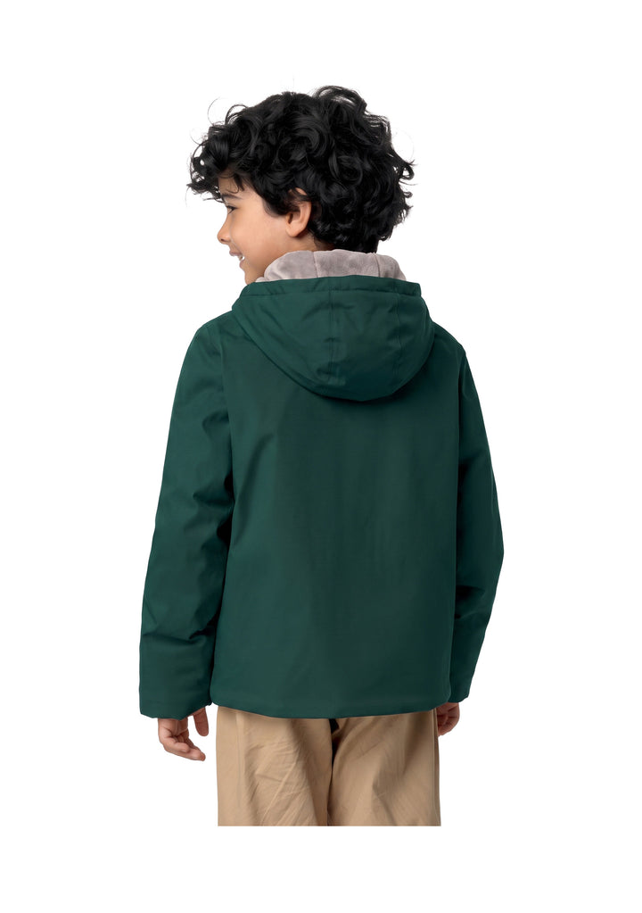GIACCA JUNIOR Green K-way