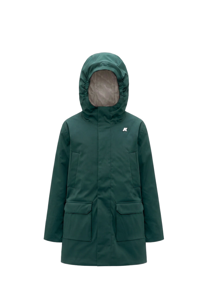 GIACCA JUNIOR Green K-way