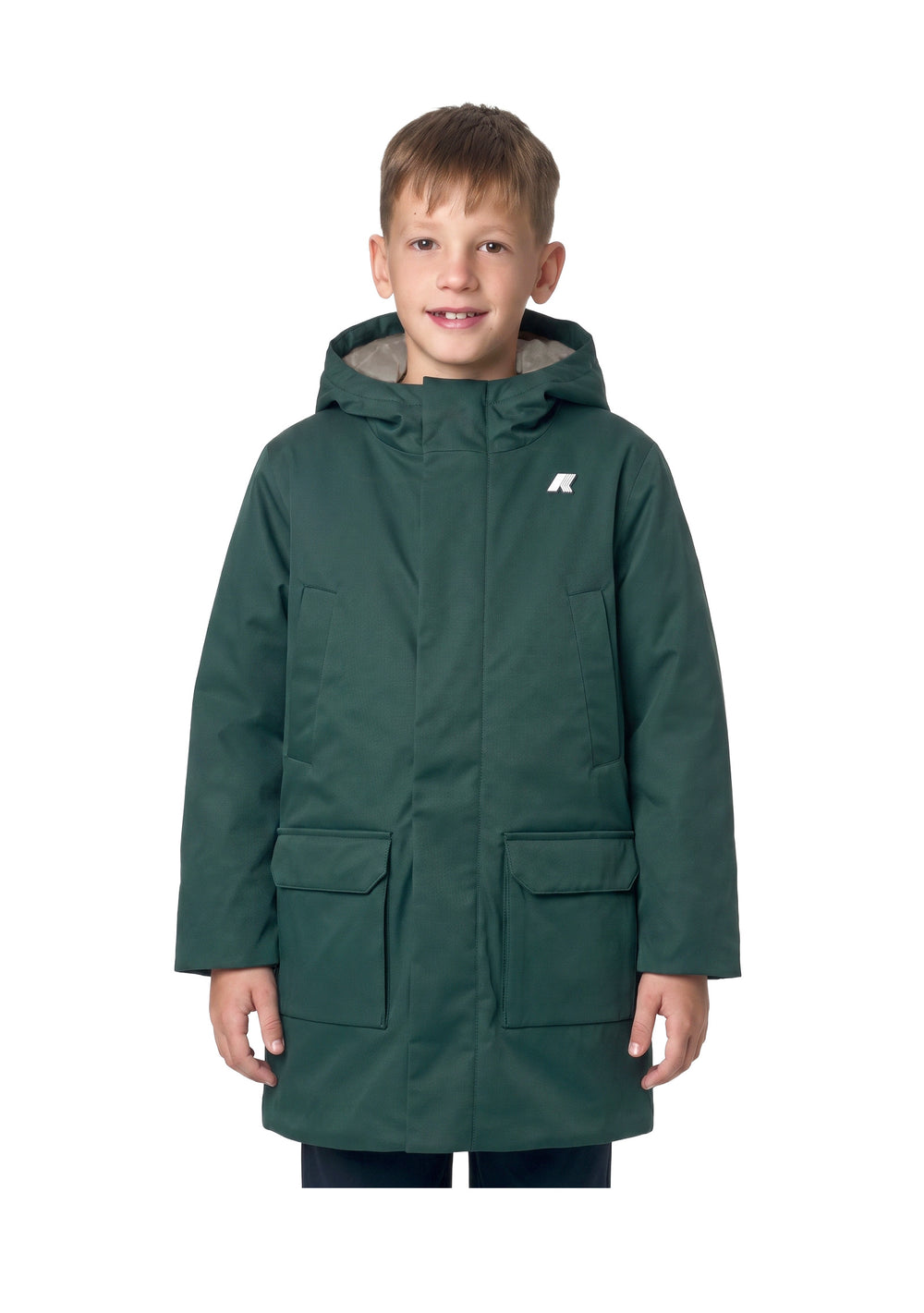 GIACCA JUNIOR Green K-way