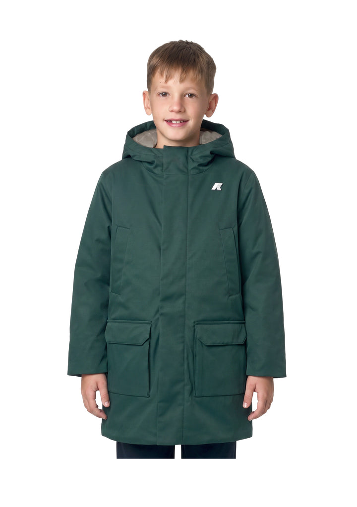 GIACCA JUNIOR Green K-way