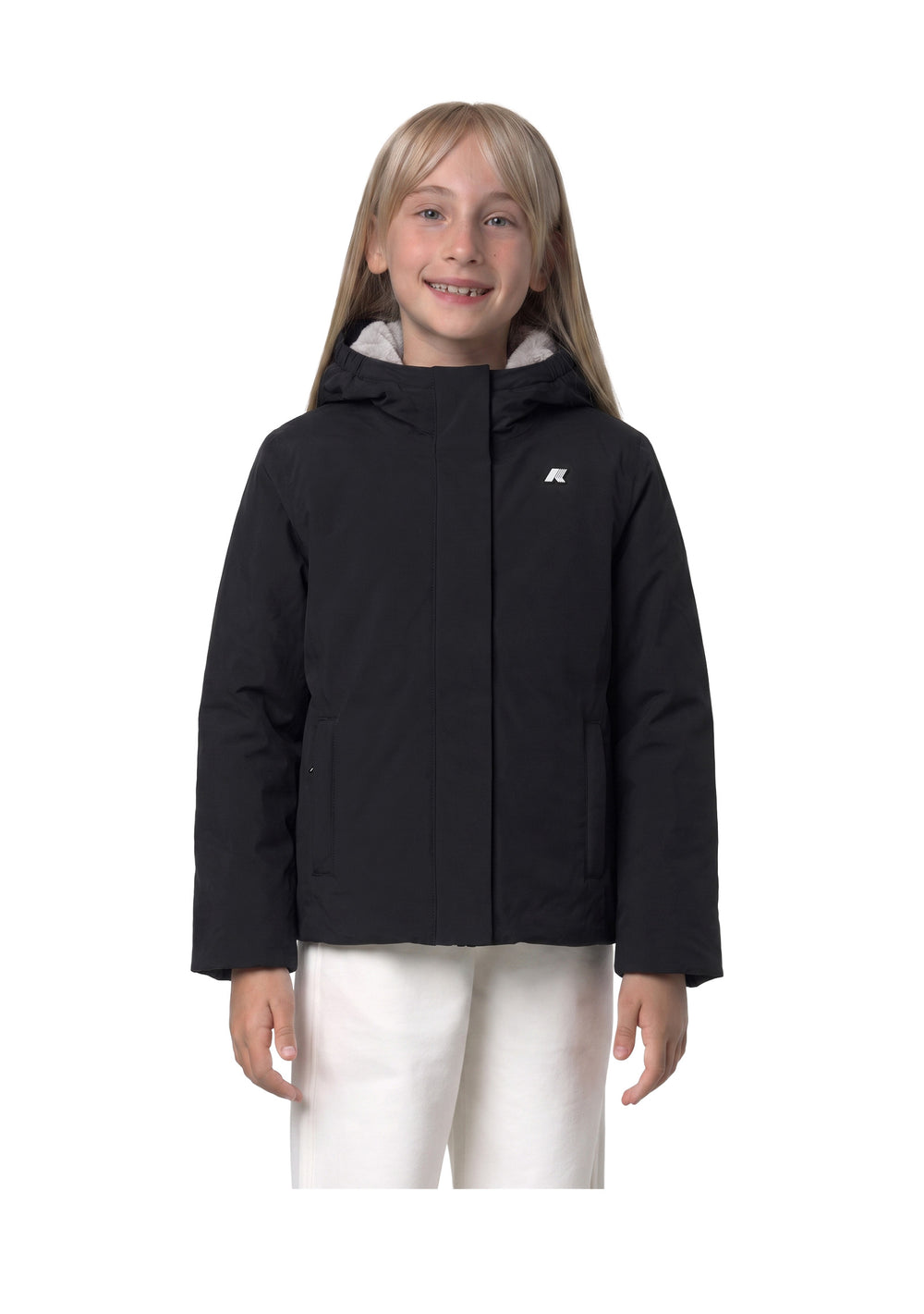 GIACCA JUNIOR Nero K-way