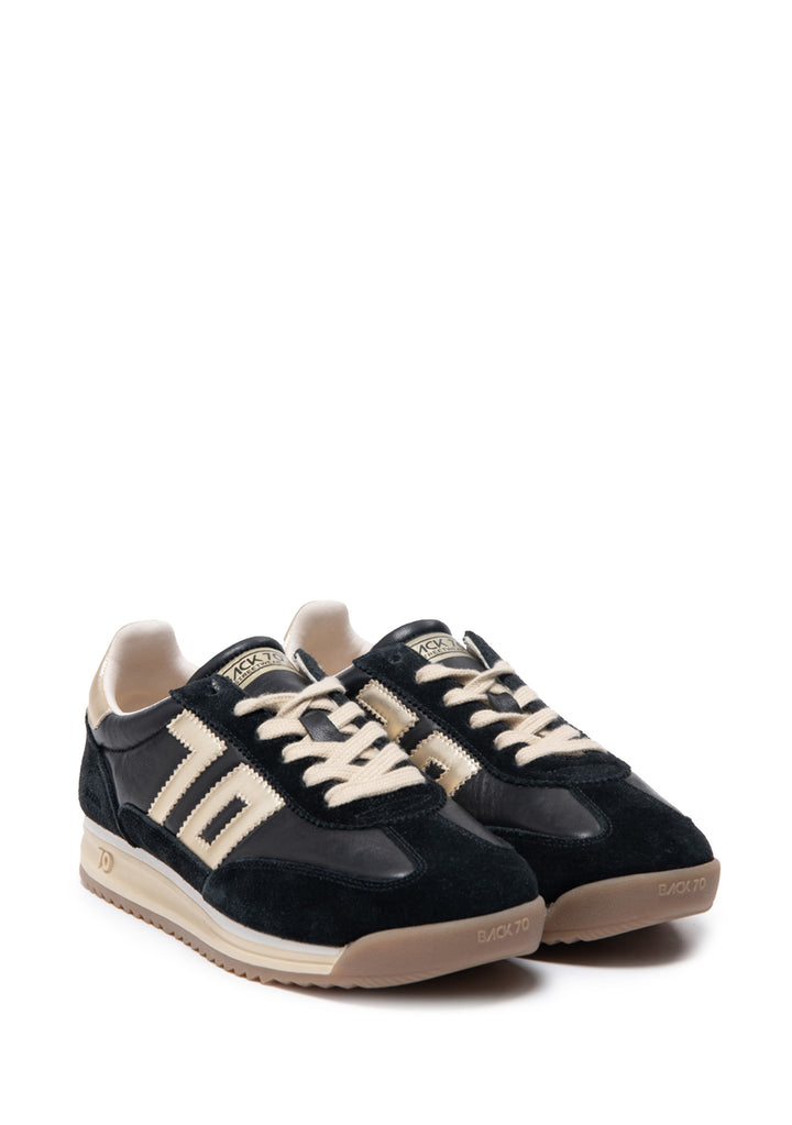 SNEAKERS DONNA Nero Back70