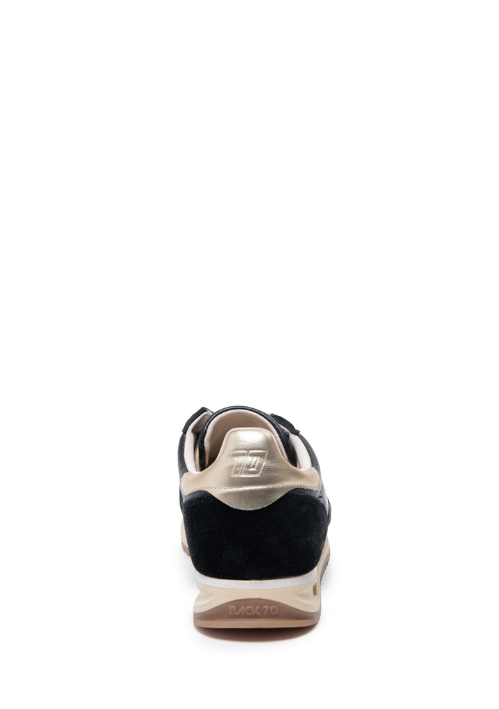 SNEAKERS DONNA Nero Back70