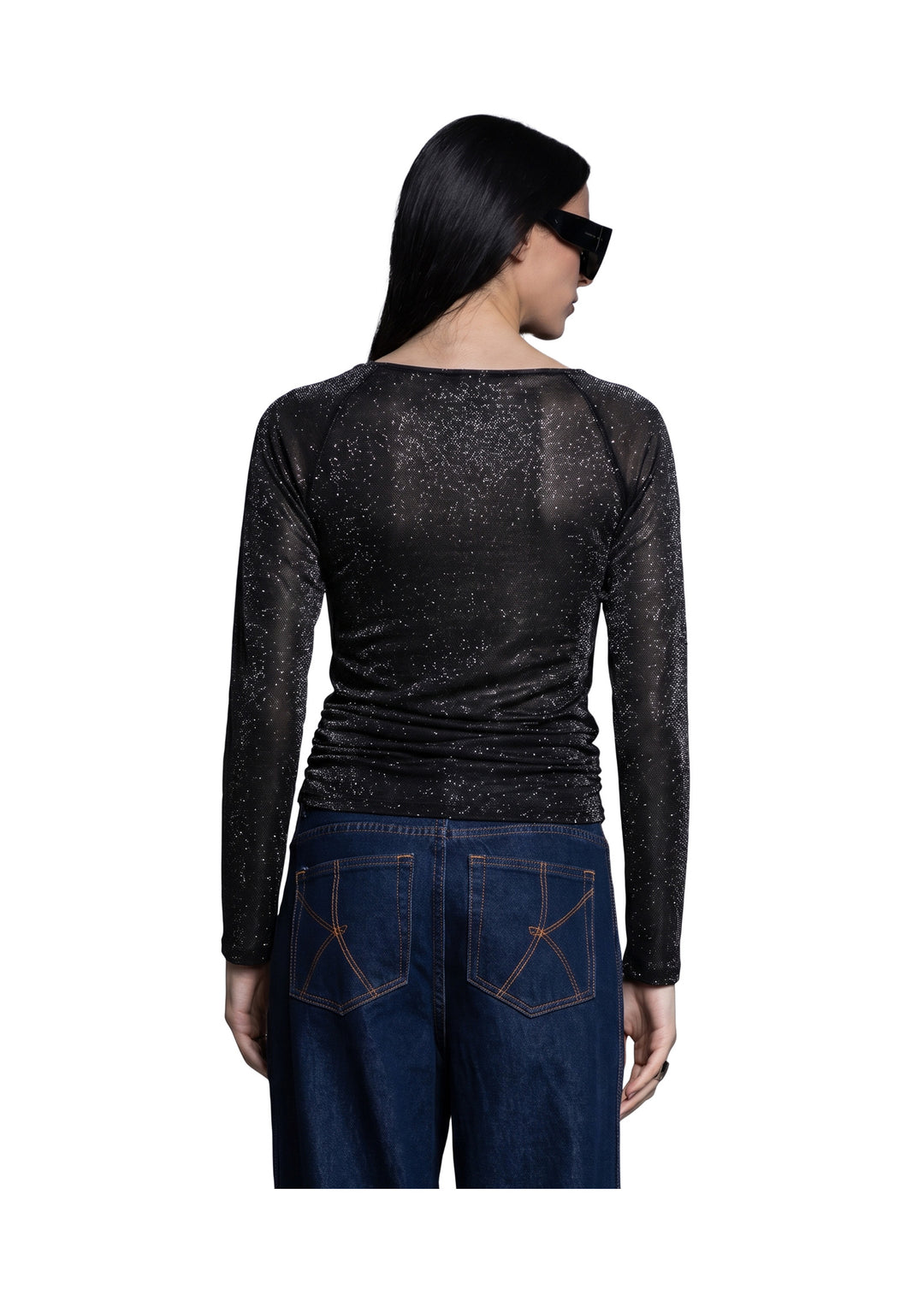 T-SHIRT DONNA Nero Kaos