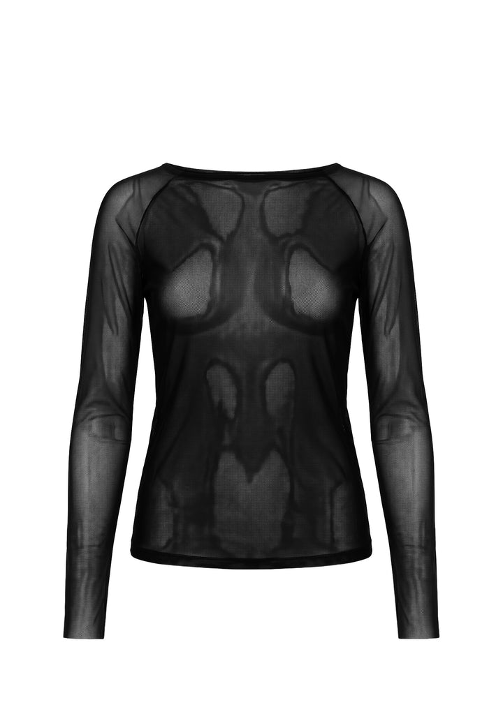 T-SHIRT DONNA Nero Kaos