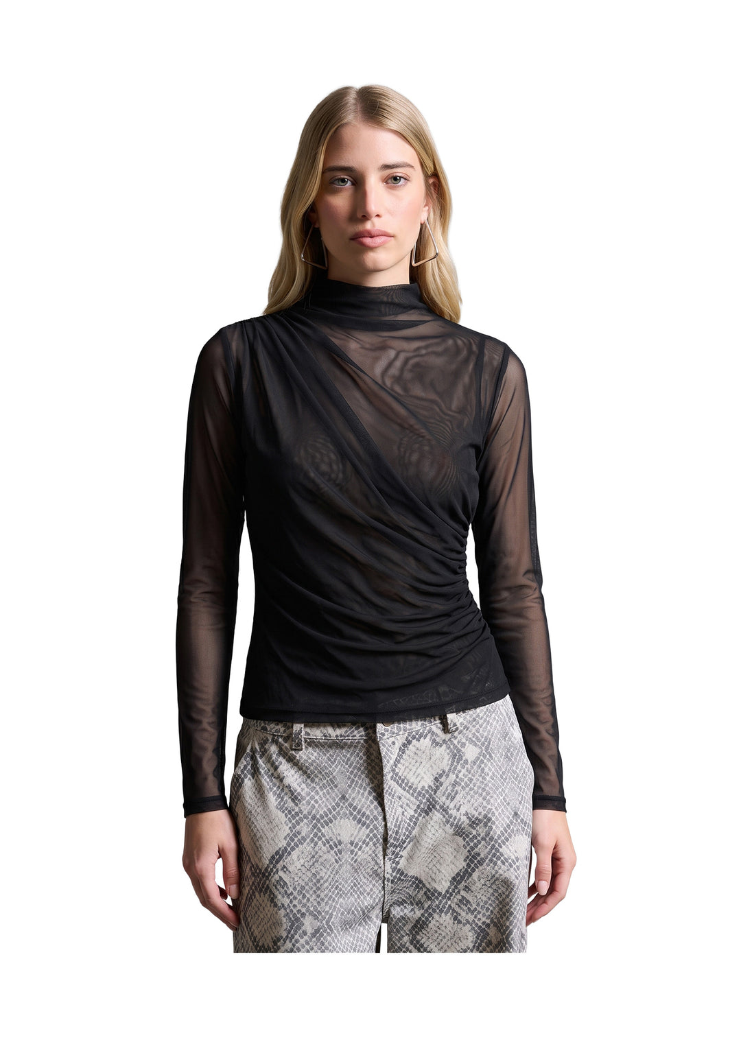BLUSA DONNA Nero Kaos