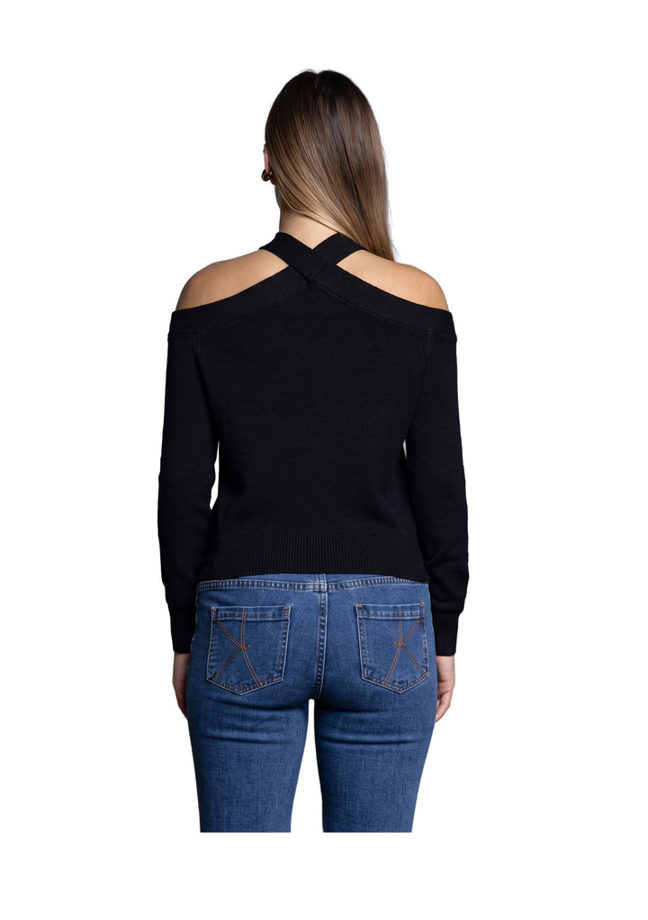 MAGLIA DONNA Nero Kaos