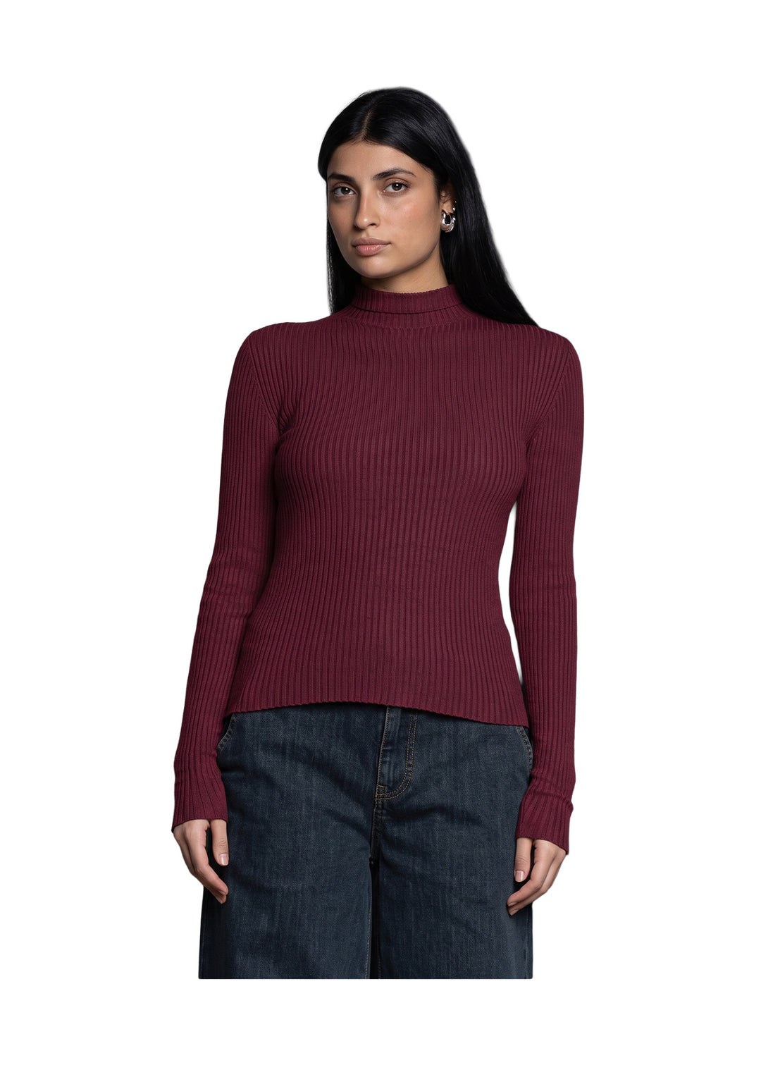 MAGLIA DONNA Bordeaux Kaos