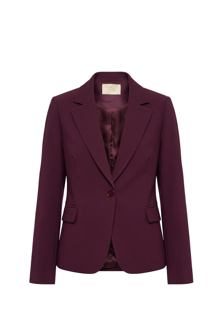 GIACCA DONNA Bordeaux Kaos