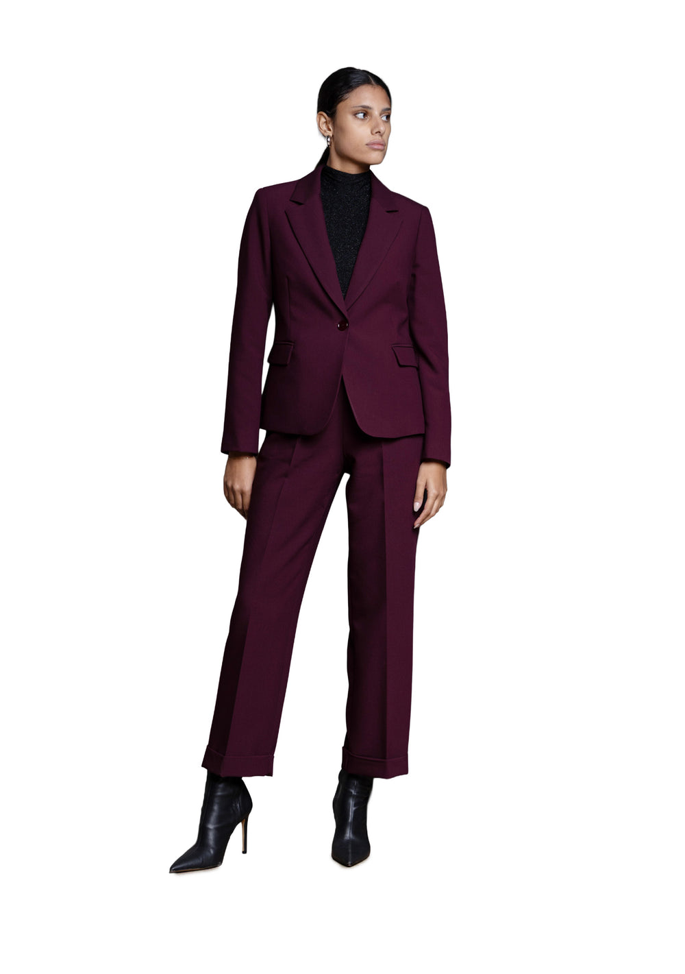 GIACCA DONNA Bordeaux Kaos