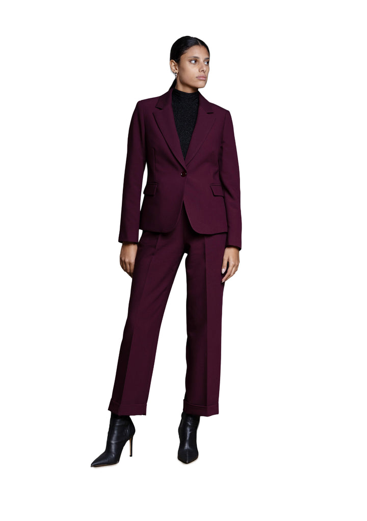 GIACCA DONNA Bordeaux Kaos