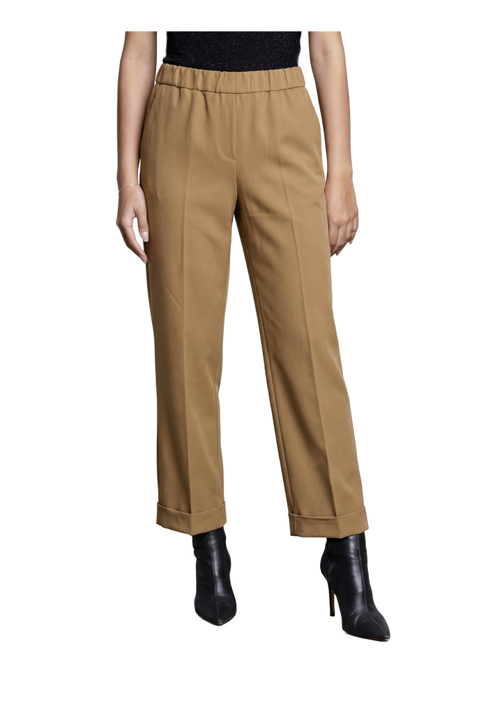 PANTALONE DONNA Beige Kaos