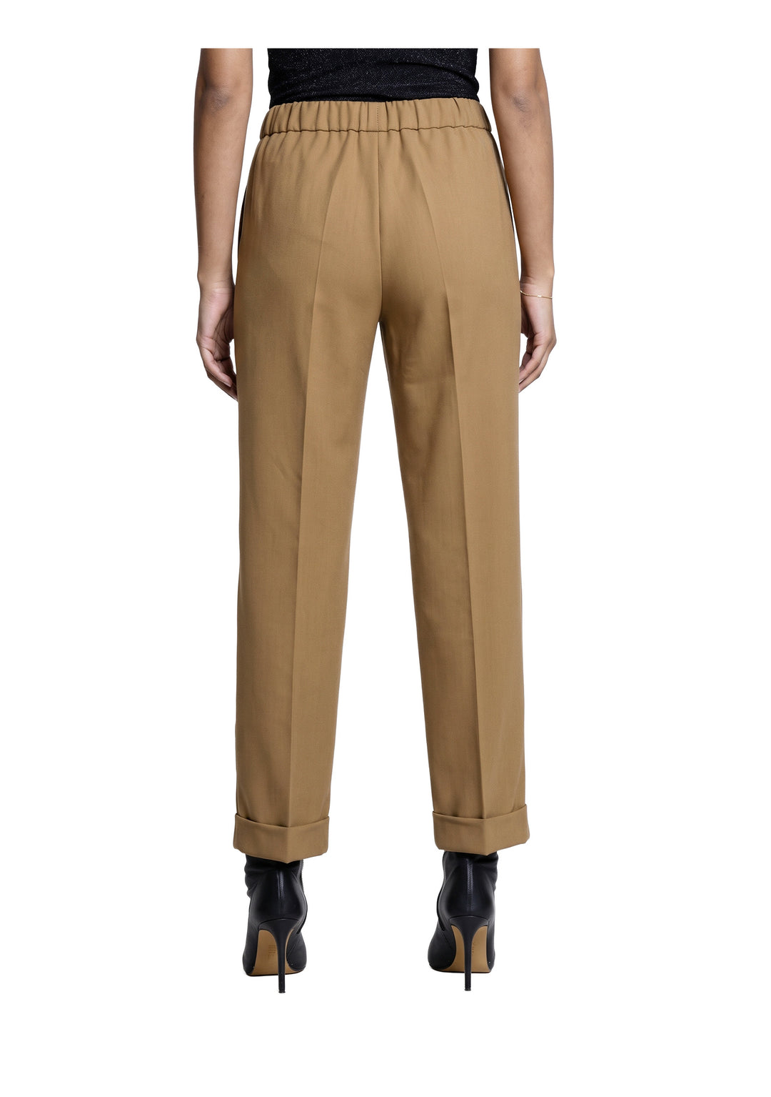 PANTALONE DONNA Beige Kaos