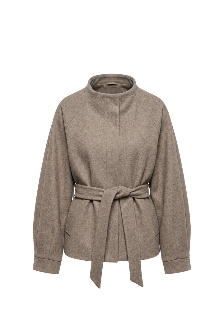 CAPPOTTO DONNA Tortora Rino&pelle