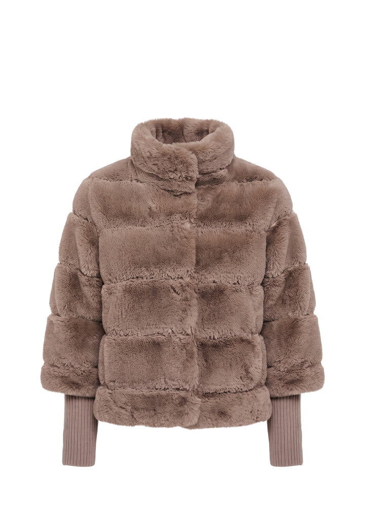 GIACCA DONNA Tortora Rino&pelle
