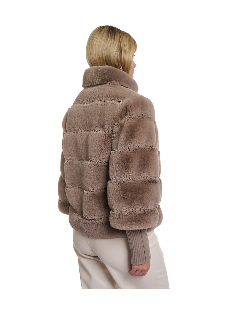 GIACCA DONNA Tortora Rino&pelle