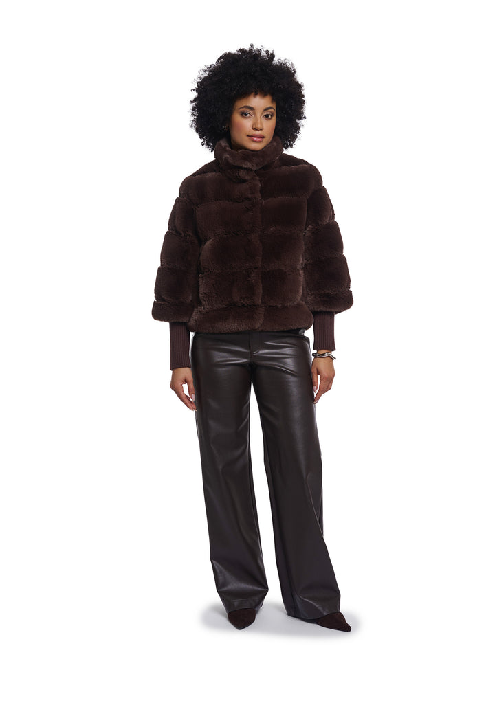 GIACCA DONNA Marrone Rino&pelle