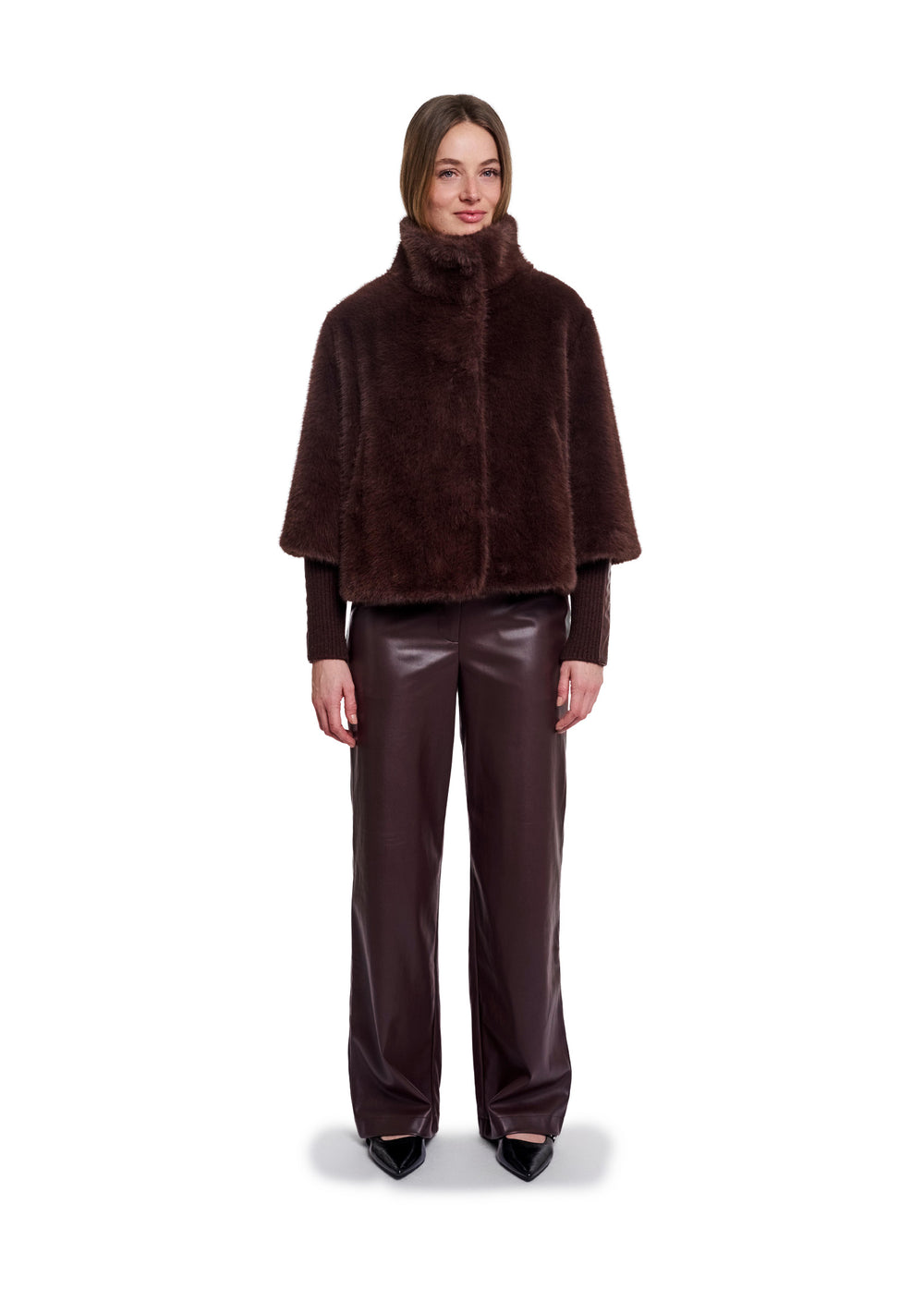 GIACCA DONNA Marrone Rino&pelle