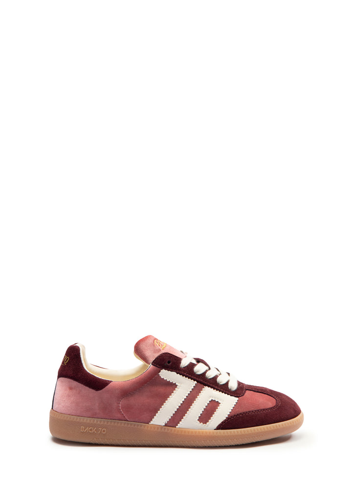 SNEAKERS DONNA Bordeaux Back70