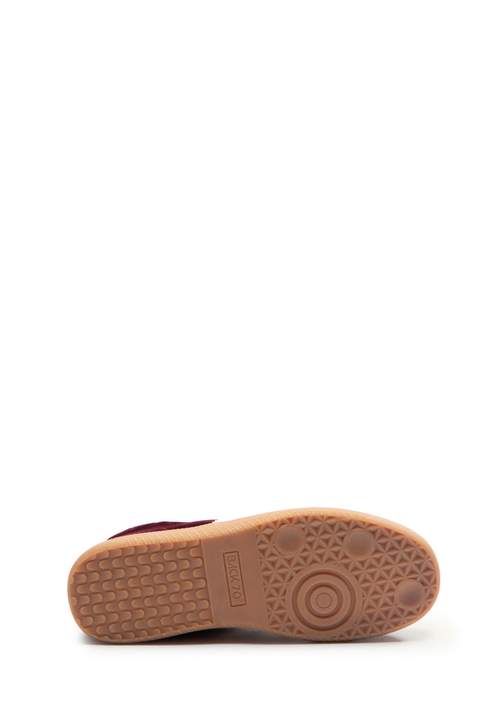 SNEAKERS DONNA Bordeaux Back70
